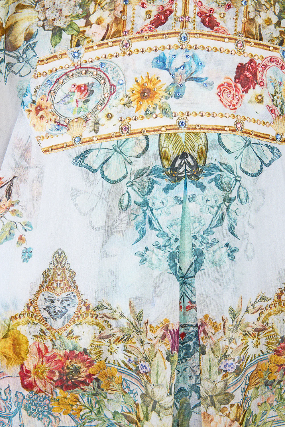 LONG KAFTAN WITH WAIST DETAIL SEVILLE SWEETHEART - Image 7