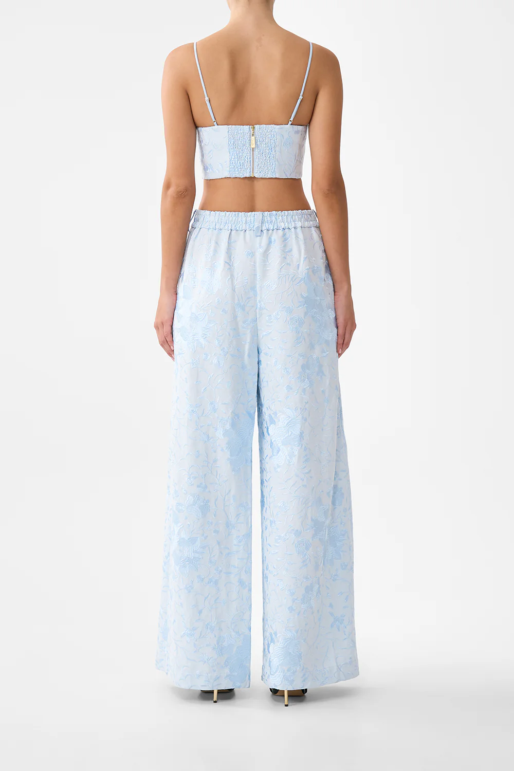 WIDE LEG WAISTED PANT SEVILLE SWEETHEART - Image 2