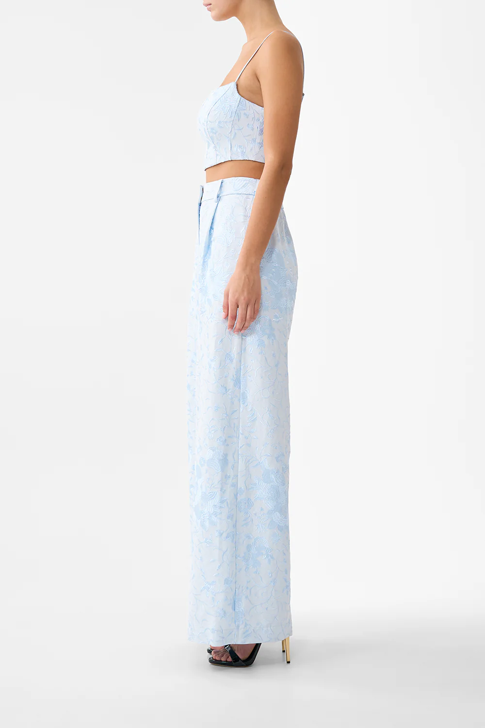 WIDE LEG WAISTED PANT SEVILLE SWEETHEART - Image 4