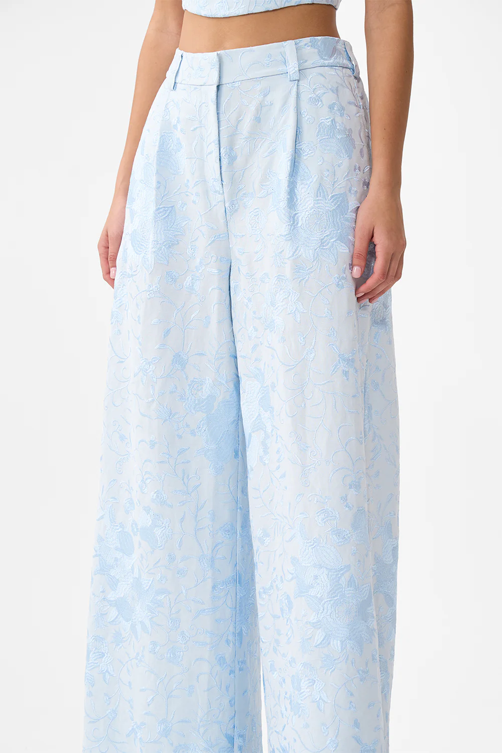 WIDE LEG WAISTED PANT SEVILLE SWEETHEART - Image 5
