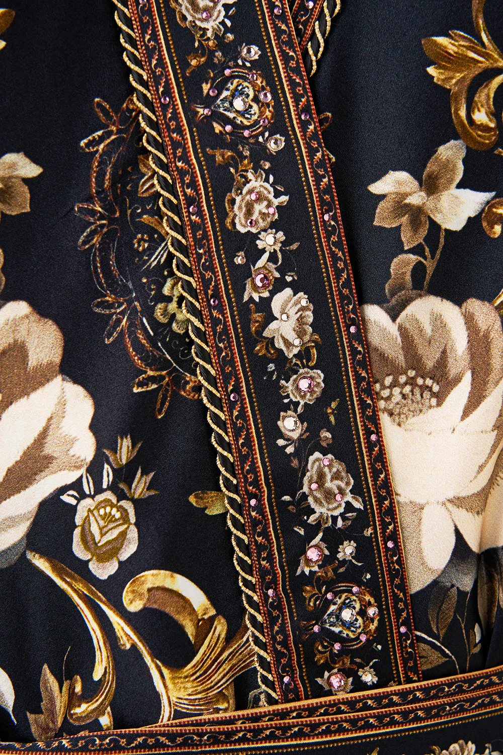 CROPPED SLEEVE LAYER WITH WAIST TIE FLAMENCO FOLKLORE - Image 8