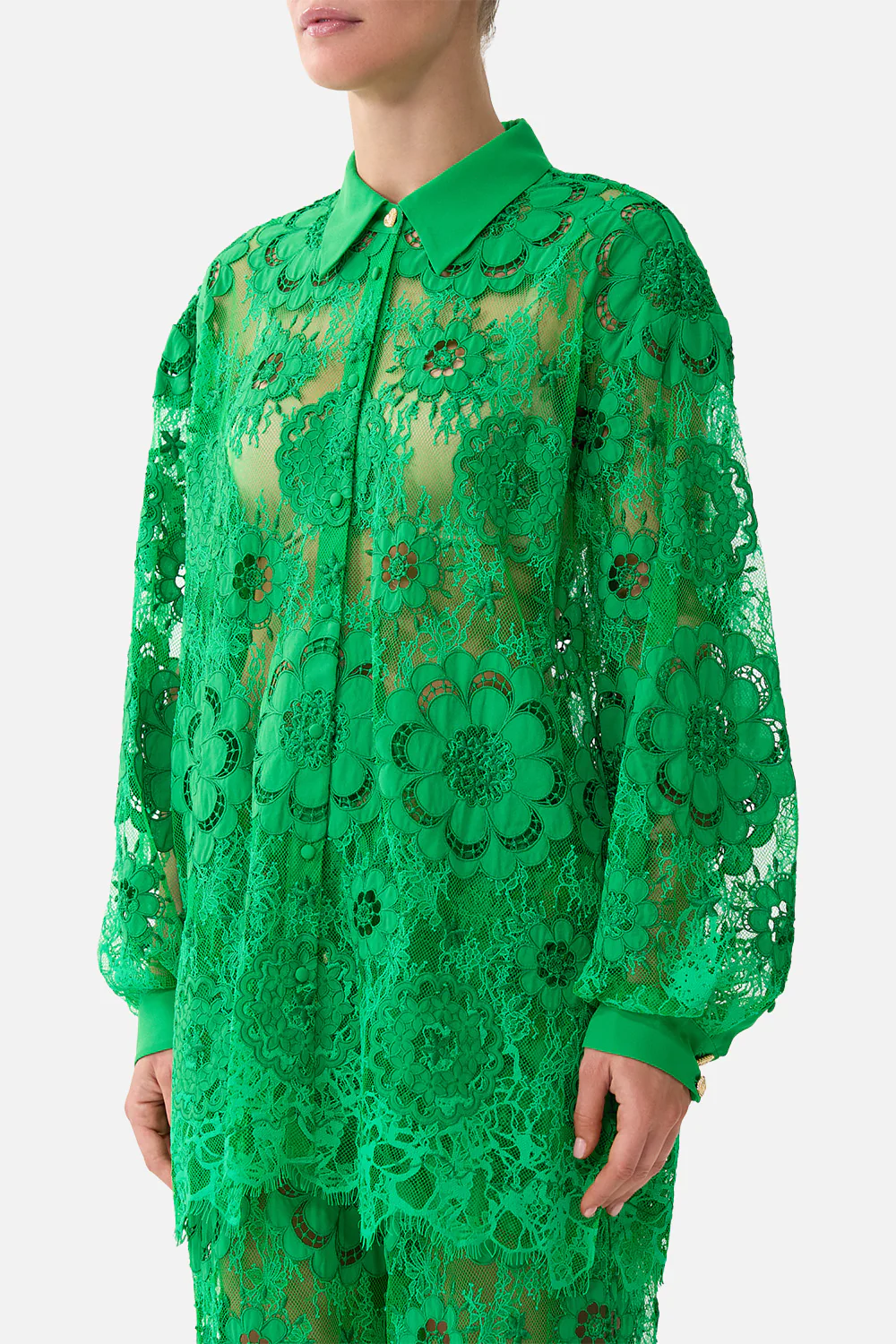 STEPPED HEM SHIRT SACROMONTE SEÑORITA - Image 5