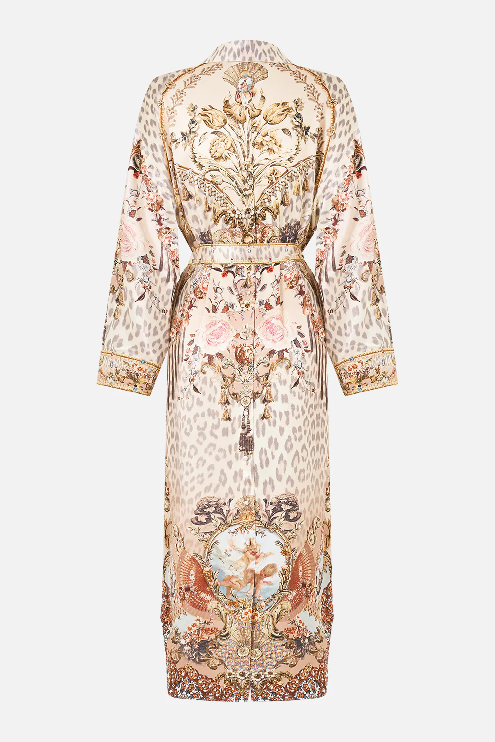SHIRT DRESS WITH BACK BUTTON DETAIL ARANJUEZ ANIMALIA - Image 6