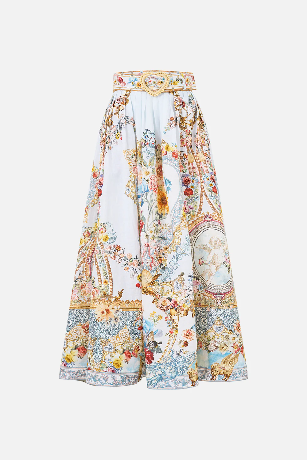 BELTED MIDI SKIRT SEVILLE SWEETHEART - Image 3