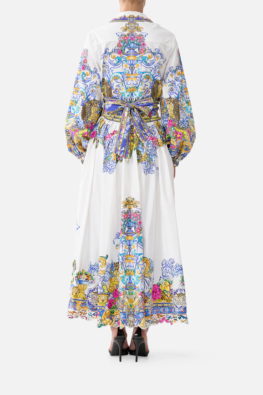 BELTED MIDI SKIRT MILLA IN SEVILLA - Image 2
