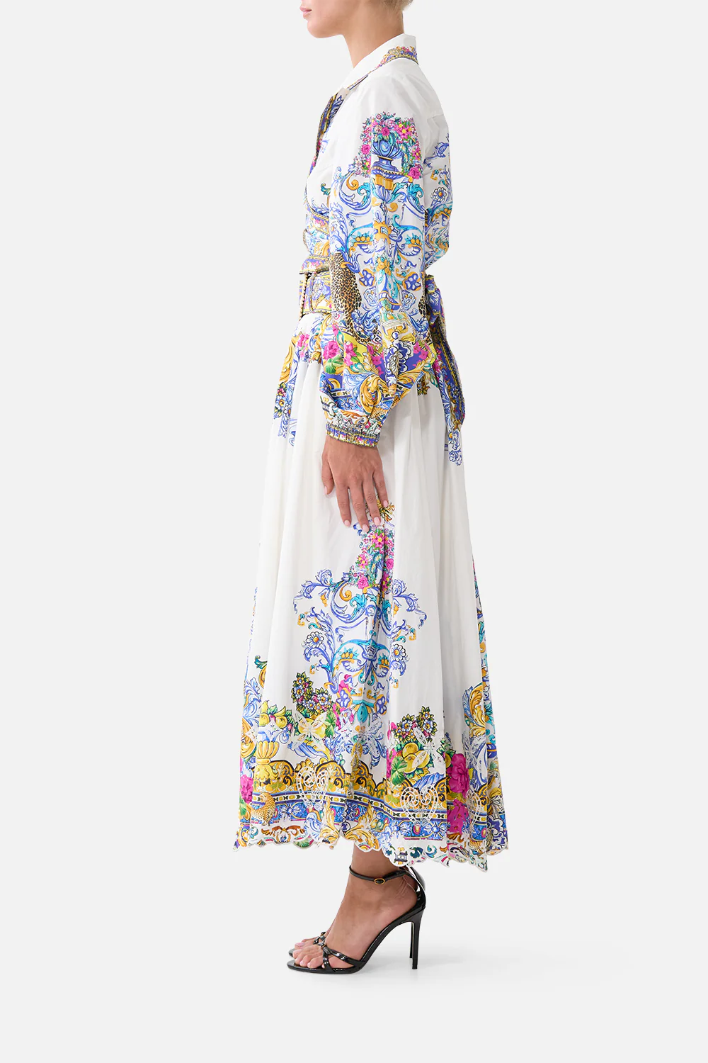 BELTED MIDI SKIRT MILLA IN SEVILLA - Image 4