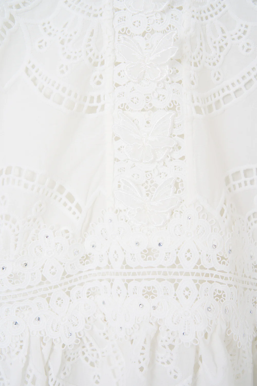 V NECK RELAXED SHORT DRESS WITH DROPPED WAIST A TILED WONDERLAND - Image 7