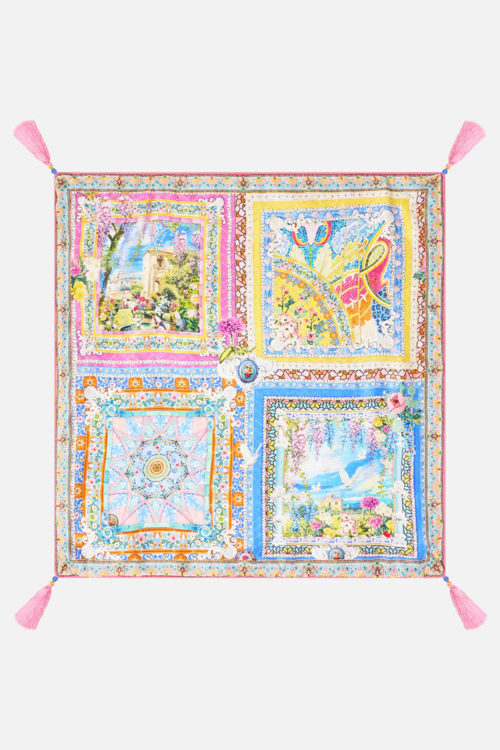 LARGE SQUARE CUSHION NAVÀS NOUVEAU - Image 2