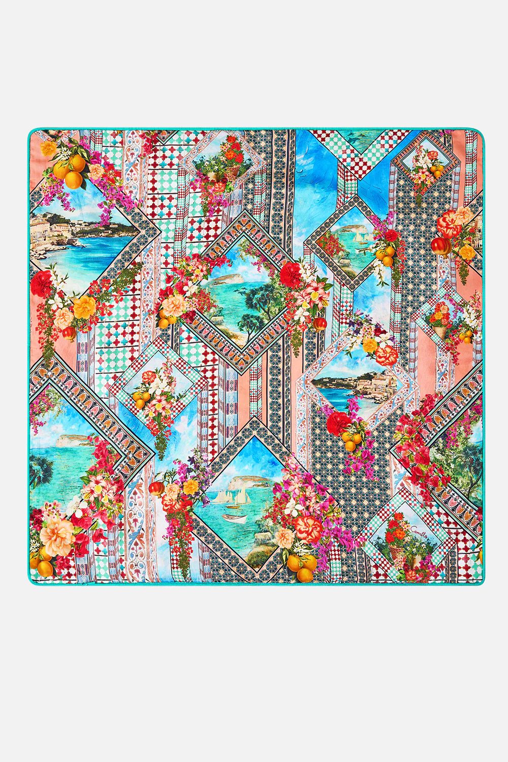 LARGE SQUARE CUSHION MEET ME IN MALLORCA - Image 2