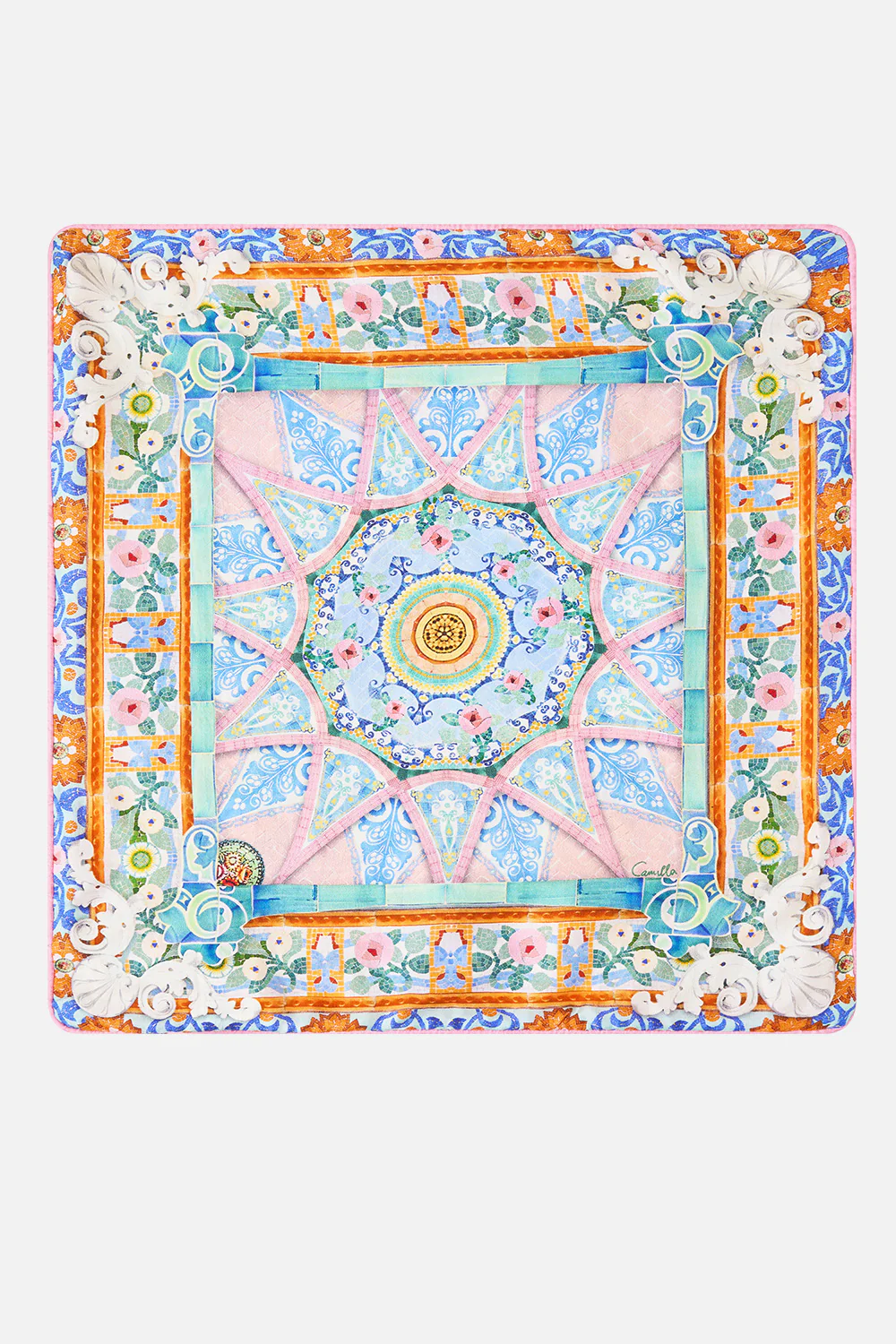 SMALL SQUARE CUSHION NAVÀS NOUVEAU - Image 2