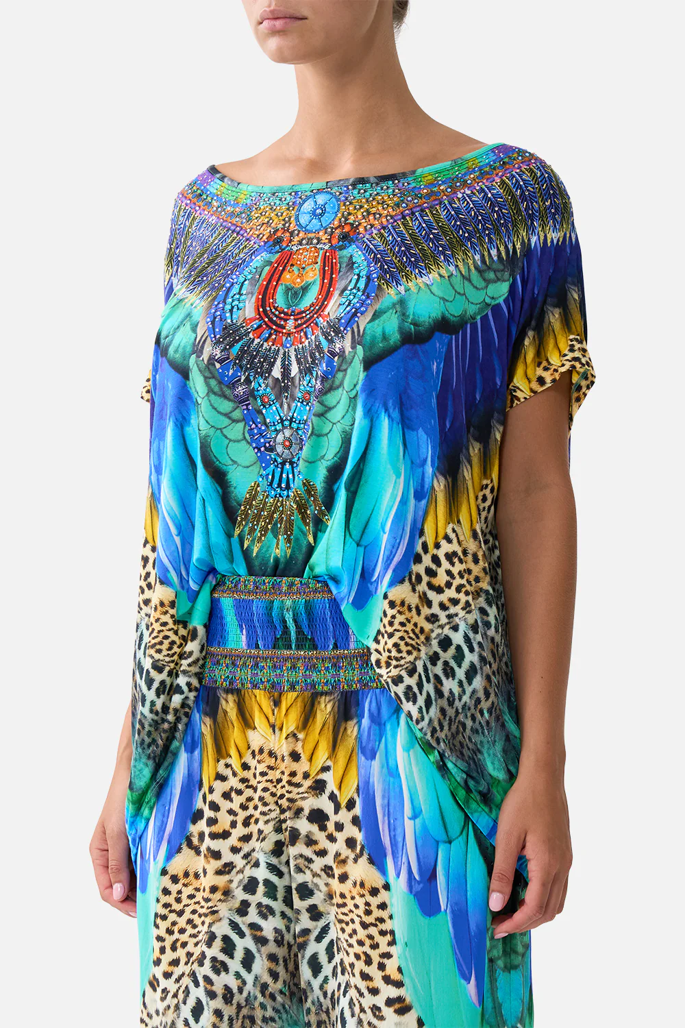 LOOSE FIT TEE JUNGLE FLIGHT - Image 5