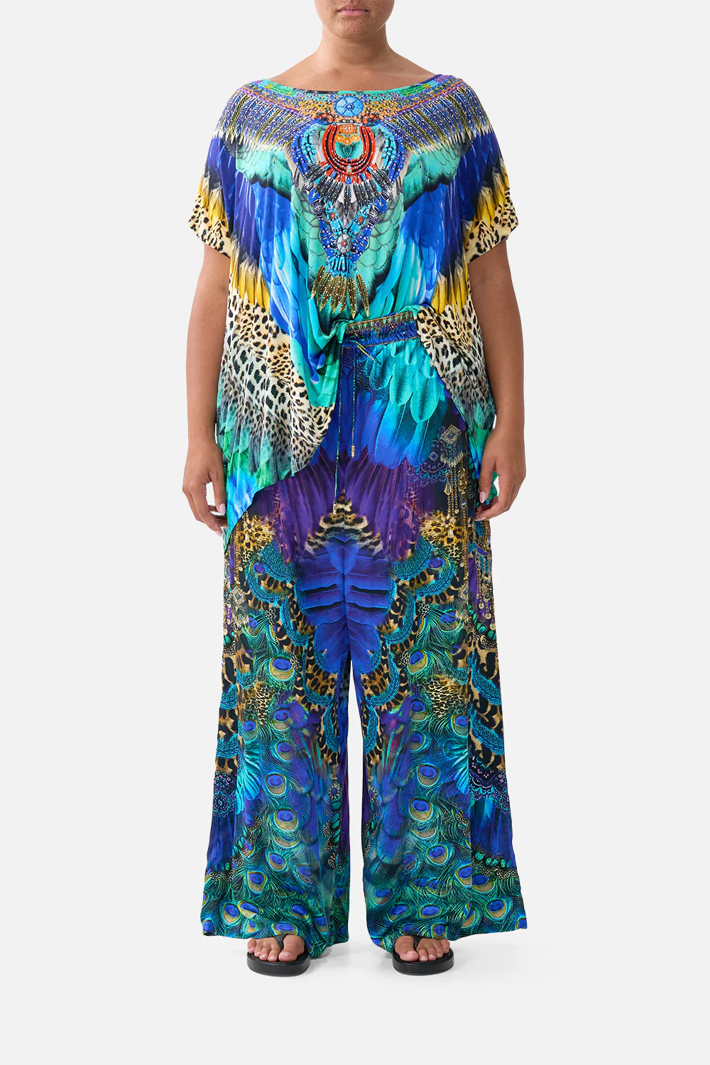 LOOSE FIT TEE JUNGLE FLIGHT - Image 8