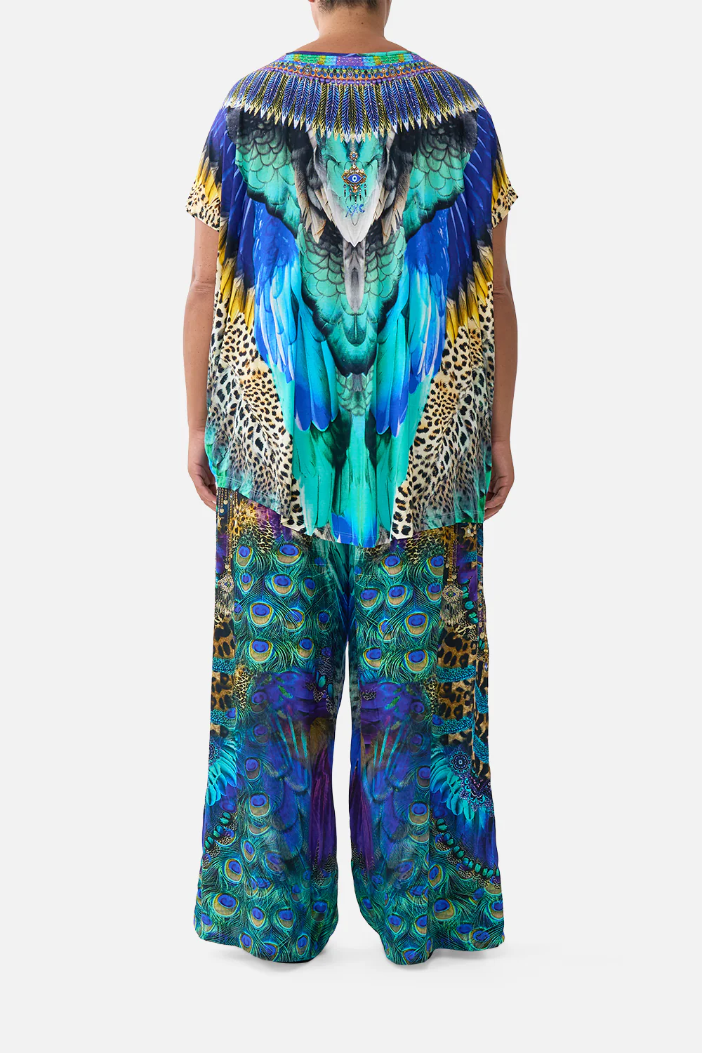 LOOSE FIT TEE JUNGLE FLIGHT - Image 9