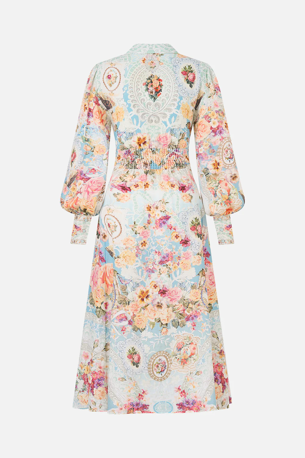 WAIST TIE SHIRT DRESS A TASTE FOR LACE - Image 6