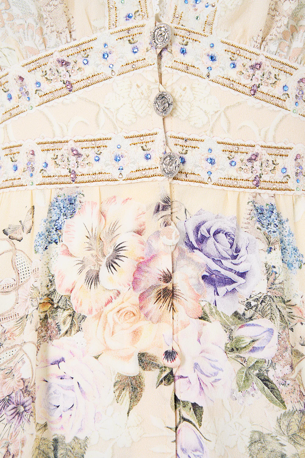 BUTTON FRONT FRILL DRESS LACED WITH LOVE - Image 7