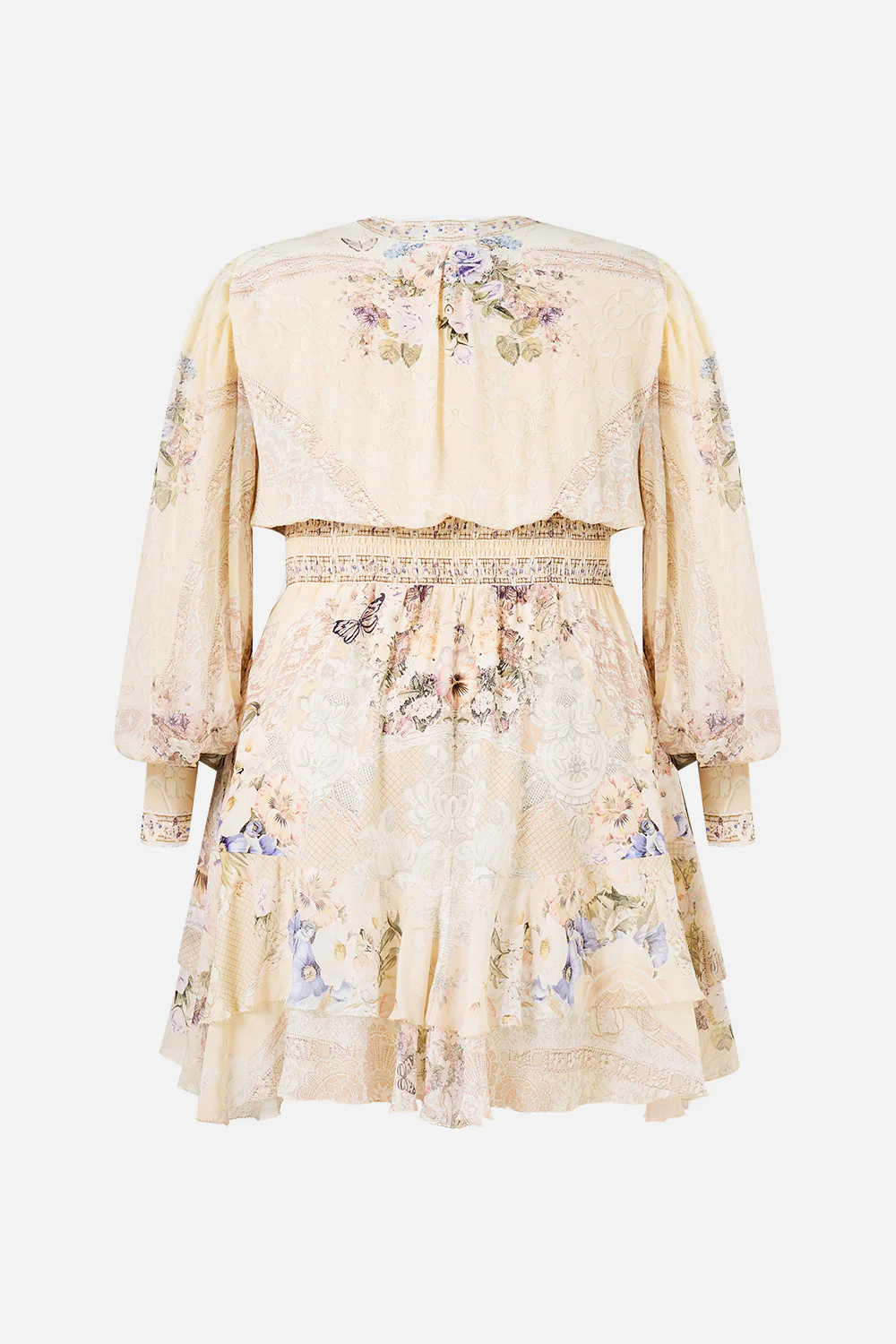 BUTTON FRONT FRILL DRESS LACED WITH LOVE - Image 9