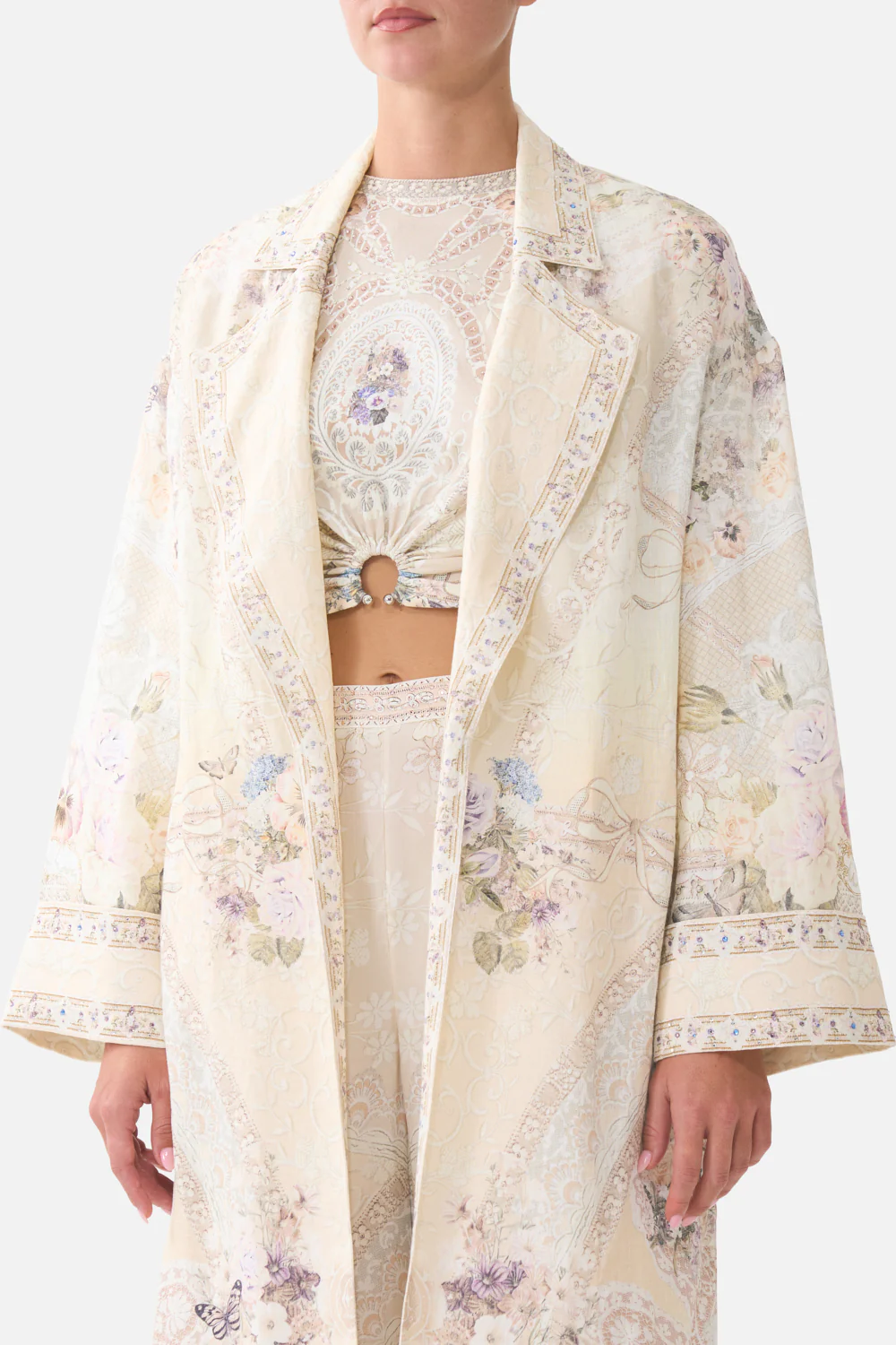 DUSTER COAT LACED WITH LOVE - Image 9