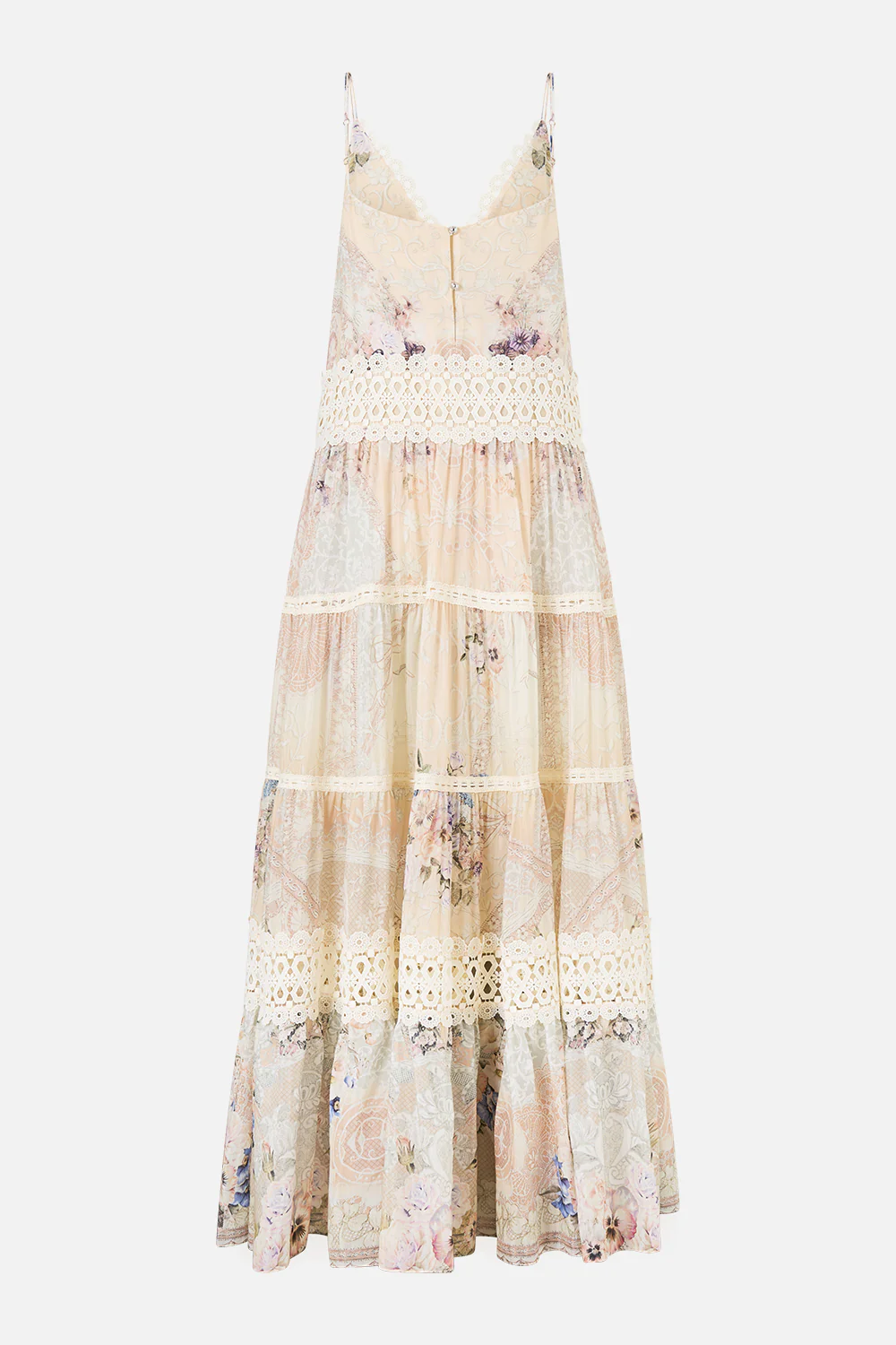 TRAPEZE TIERED DRESS LACED WITH LOVE - Image 6