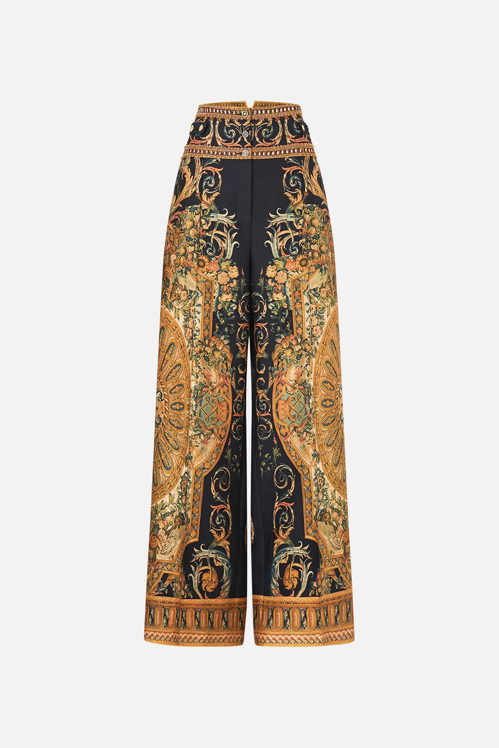 TAILORED PANT WITH WAIST BUTTON DETAIL MUSEUM MEMOIRS - Image 3