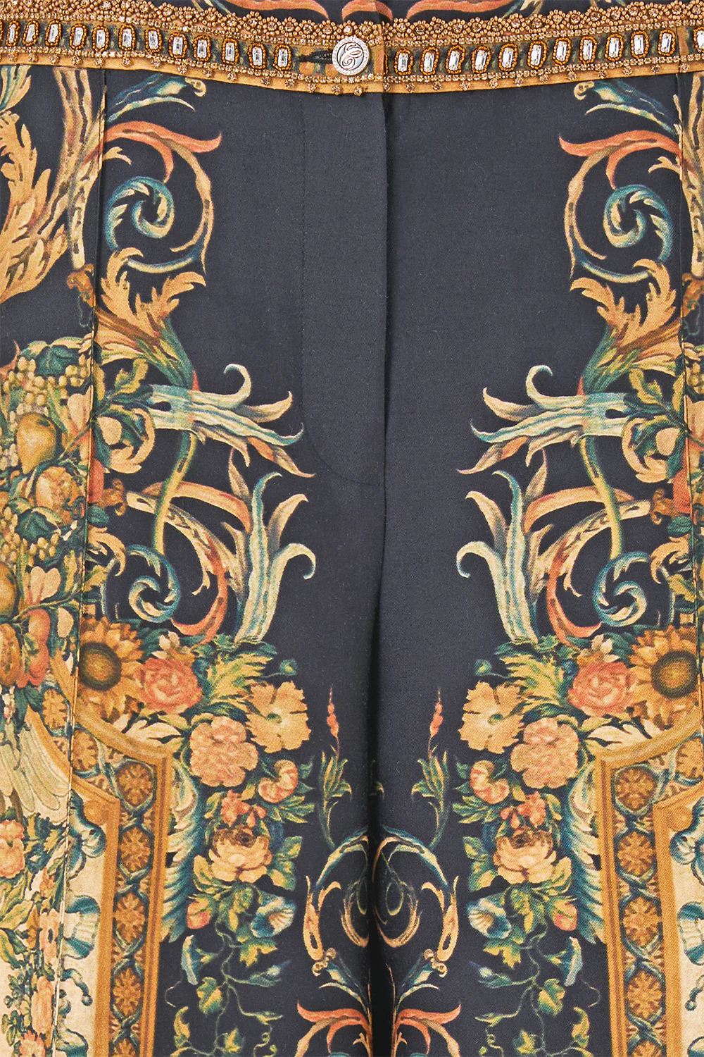 TAILORED PANT WITH WAIST BUTTON DETAIL MUSEUM MEMOIRS - Image 7