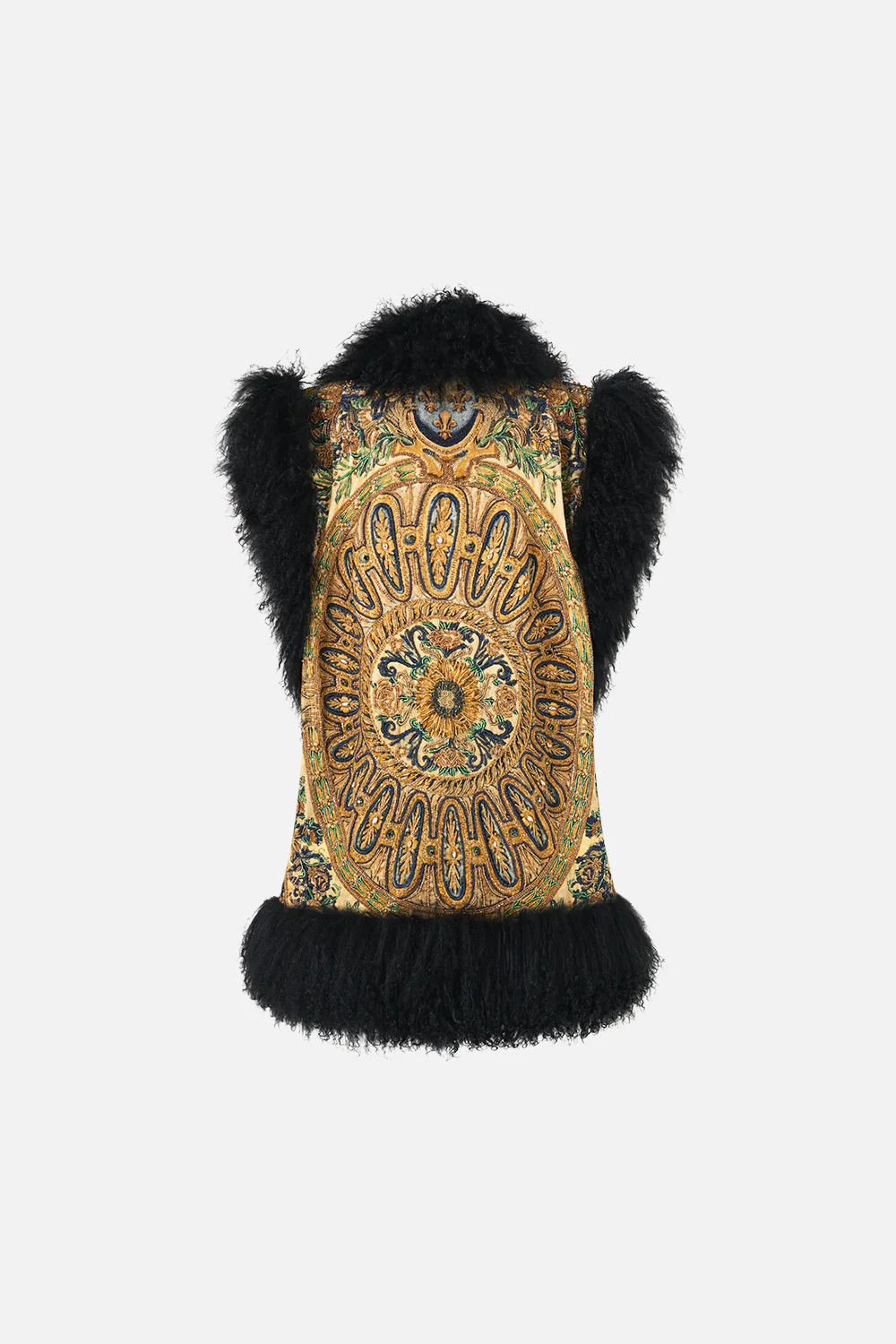 OVERSIZED SHEARLING GILET MUSEUM MEMOIRS - Image 6