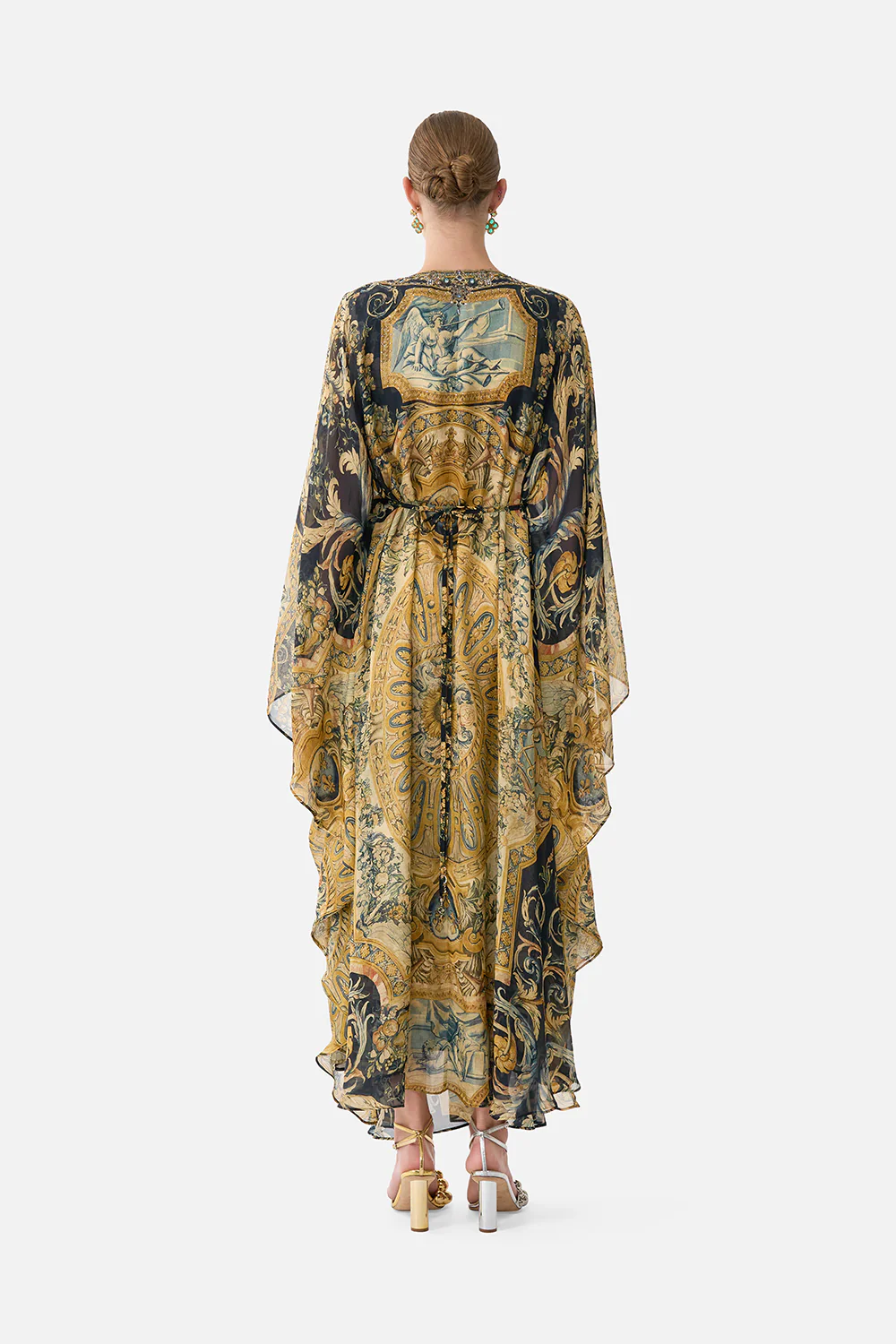 LONG KAFTAN WITH WAIST DETAIL MUSEUM MEMOIRS - Image 2