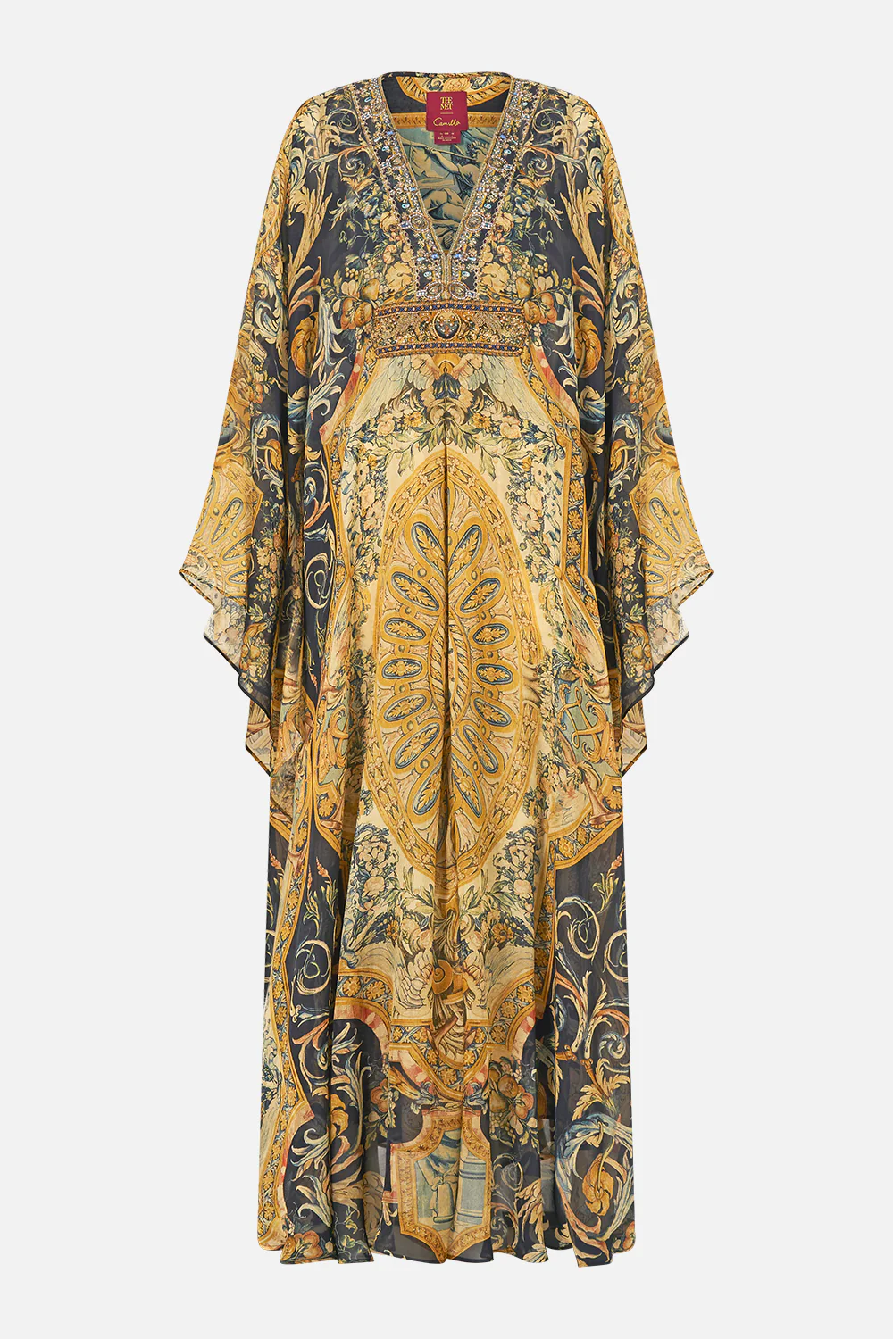 LONG KAFTAN WITH WAIST DETAIL MUSEUM MEMOIRS - Image 3