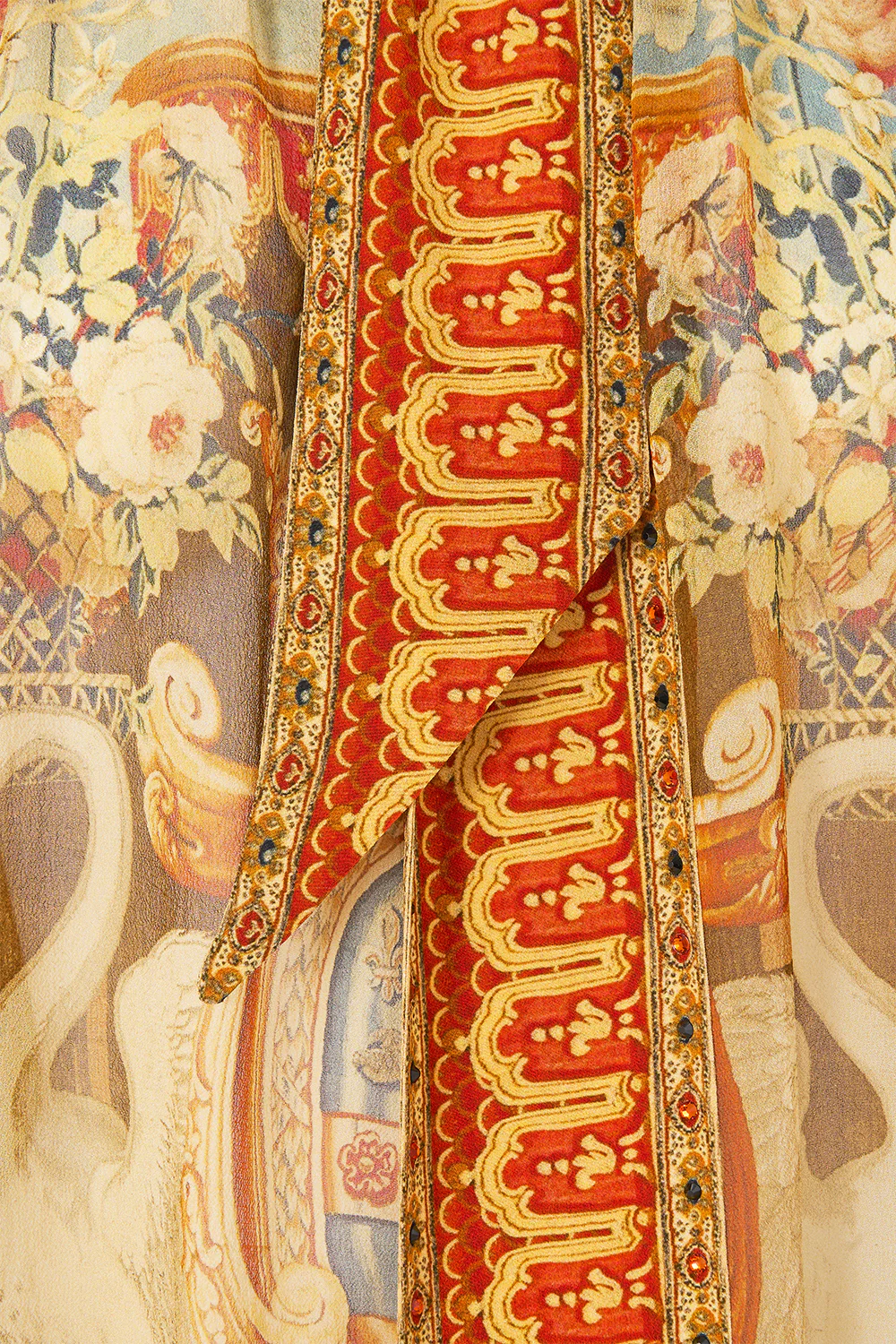 DETACHABLE PUSSY BOW RAGLAN BLOUSE LIFE’S RICH TAPESTRY - Image 7
