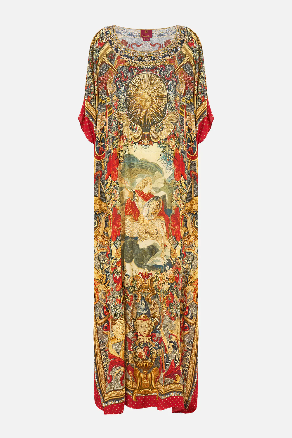 ROUND NECK KAFTAN MEET ME AT THE MET - Image 3