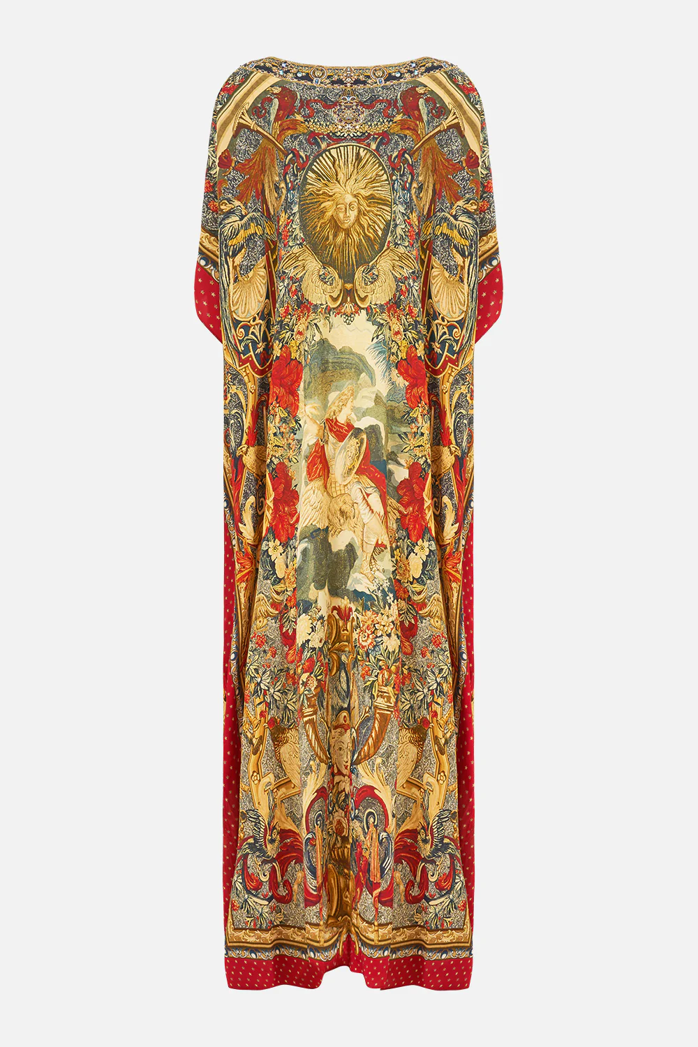 ROUND NECK KAFTAN MEET ME AT THE MET - Image 7