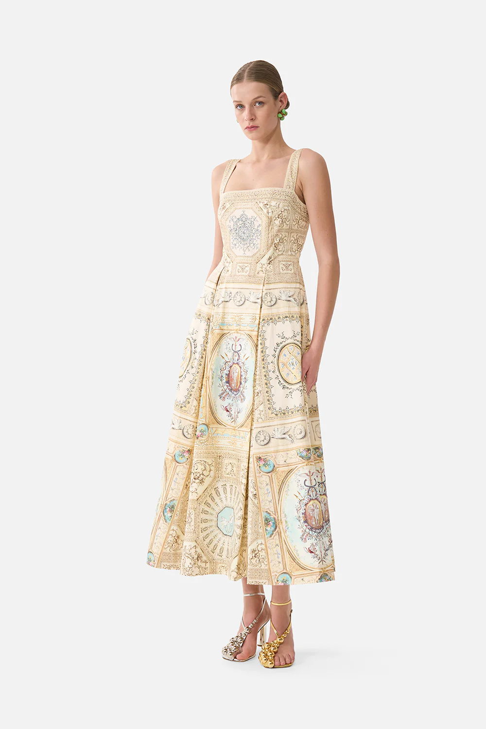 LONG FIT AND FLARE DRESS A BELOVED BOUDOIR