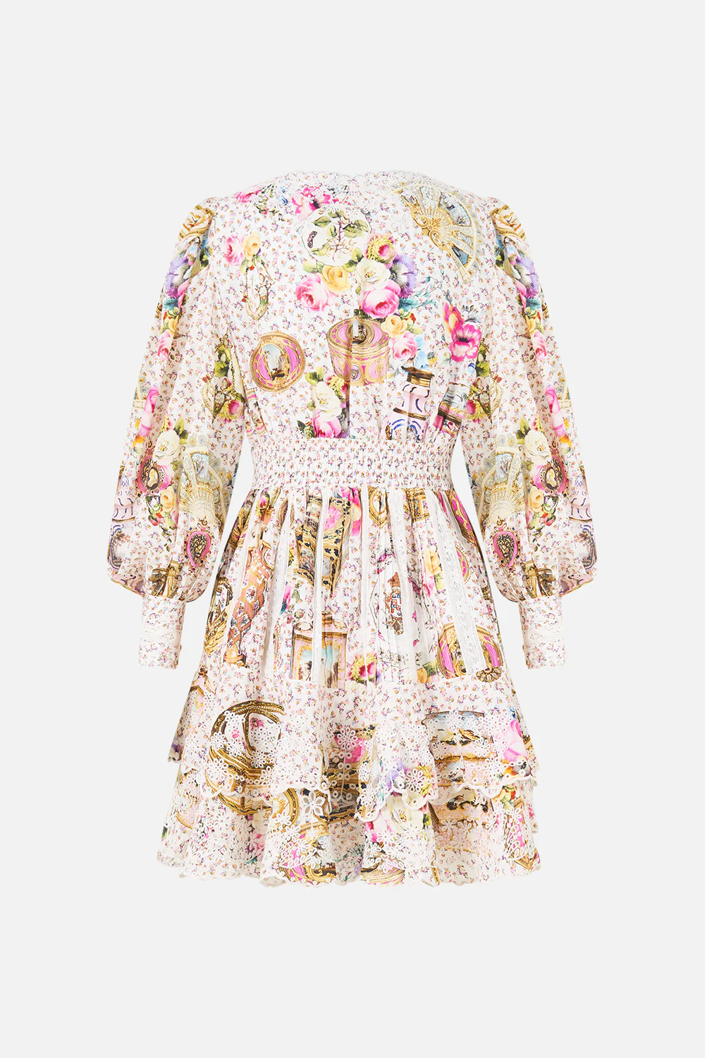 BUTTON FRONT FRILL DRESS IN THE HEART OF ART - Image 6