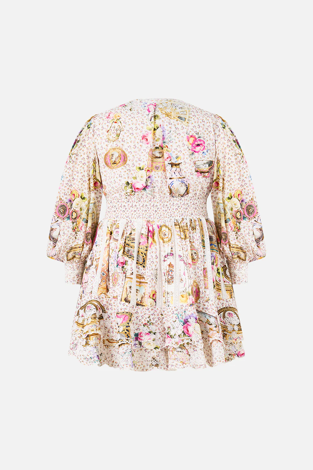 BUTTON FRONT FRILL DRESS IN THE HEART OF ART - Image 8