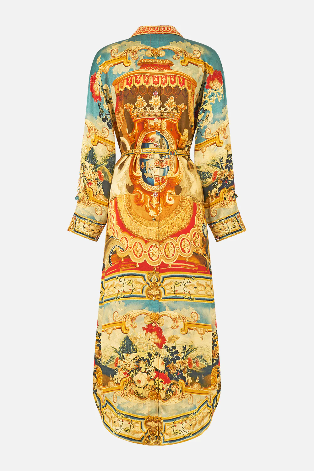 SHIRT DRESS WITH BACK BUTTON DETAIL LIFE’S RICH TAPESTRY - Image 6