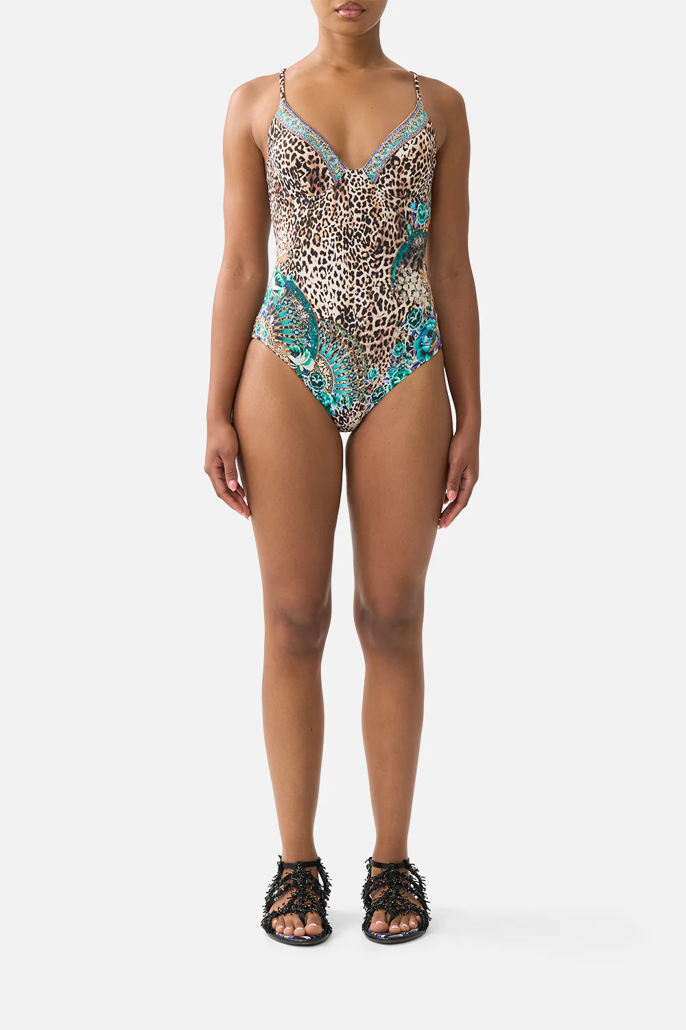 SOFT HIGH TRI UNDERWIRE ONE PIECE FLAMENCO EUPHORIA