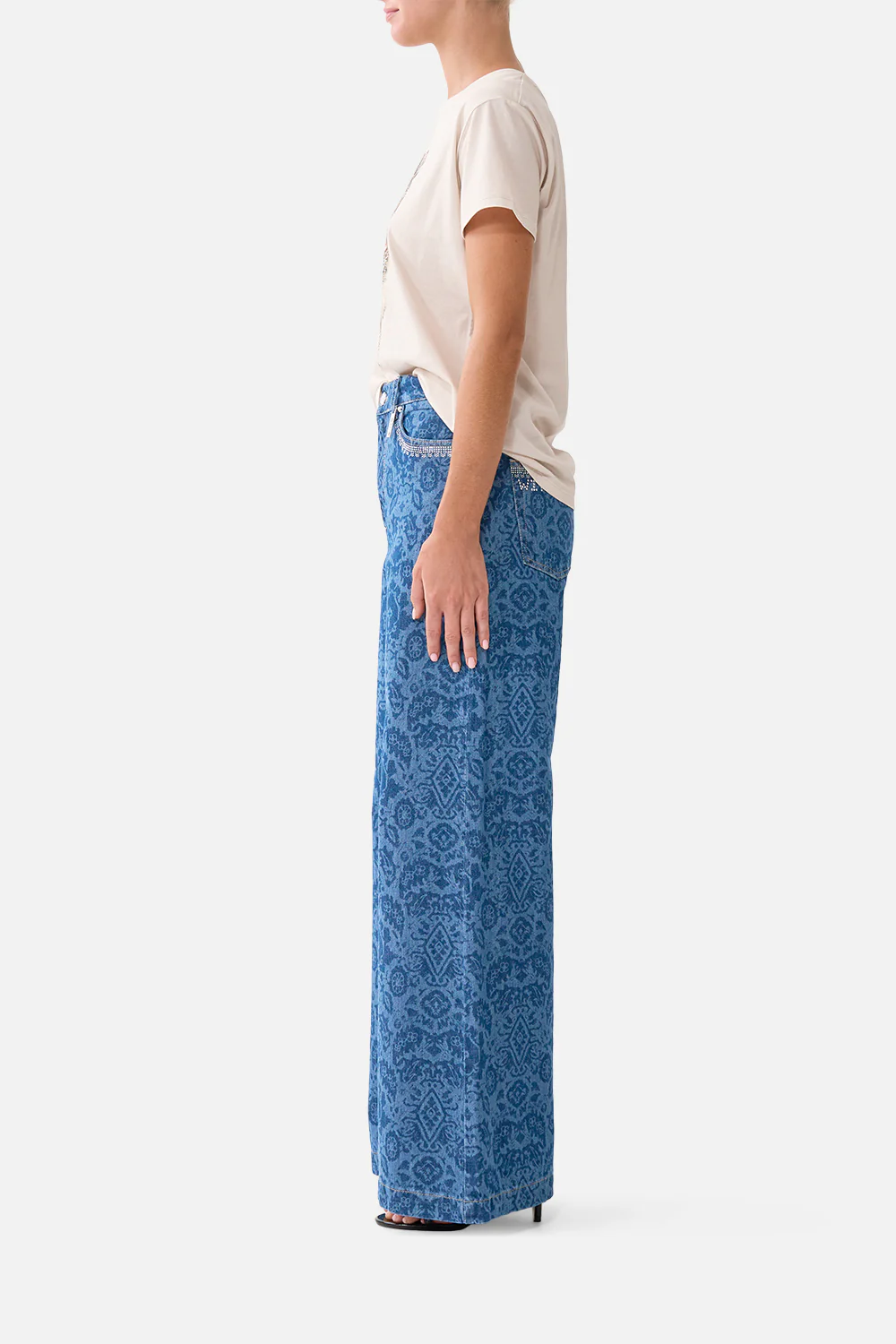 WIDE LEG JEAN DENIM - Image 4