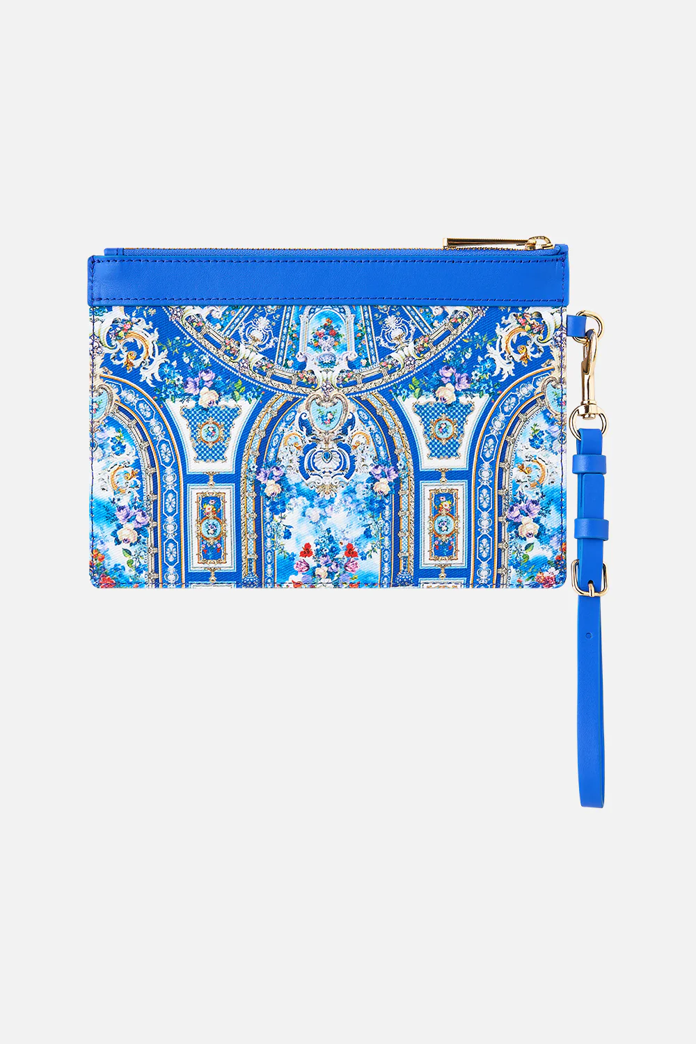 CLUTCH WITH WRISTLET OTTOMAN OPULENCE - Image 2