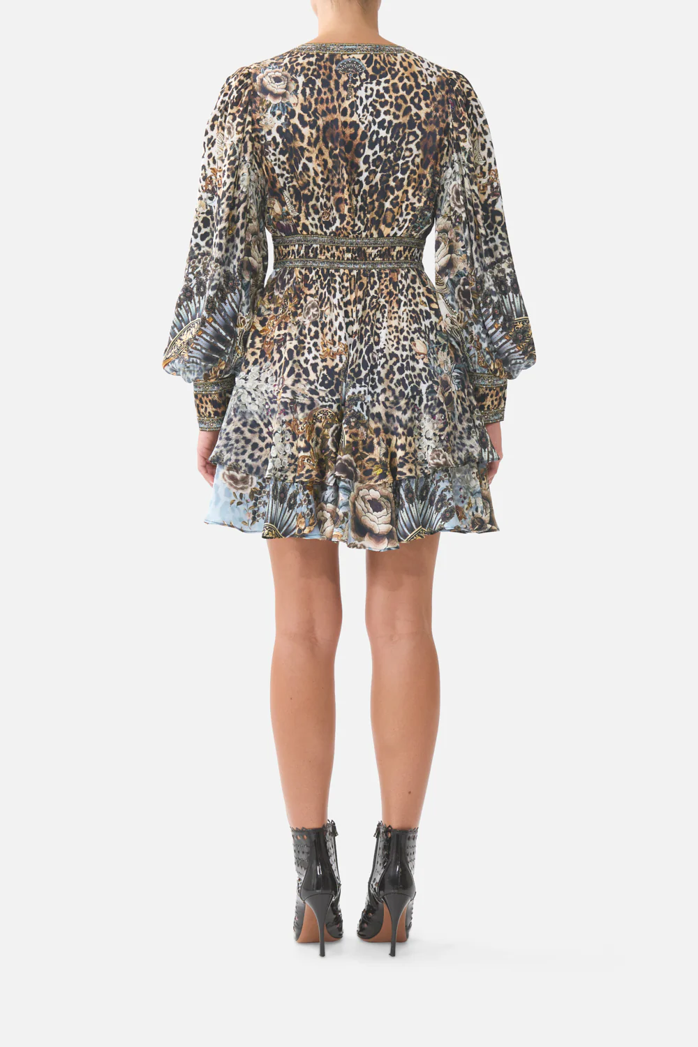 BUTTON FRONT FRILL DRESS FIESTA, SIESTA, REPEAT - Image 2