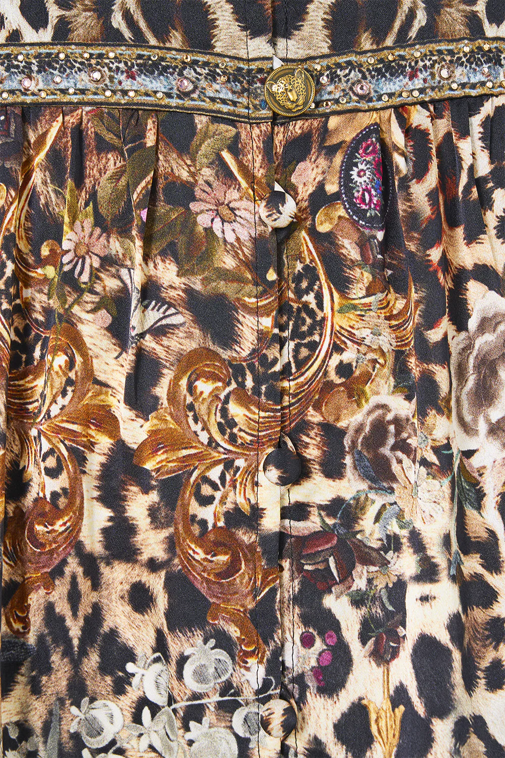 BUTTON FRONT FRILL DRESS FIESTA, SIESTA, REPEAT - Image 7