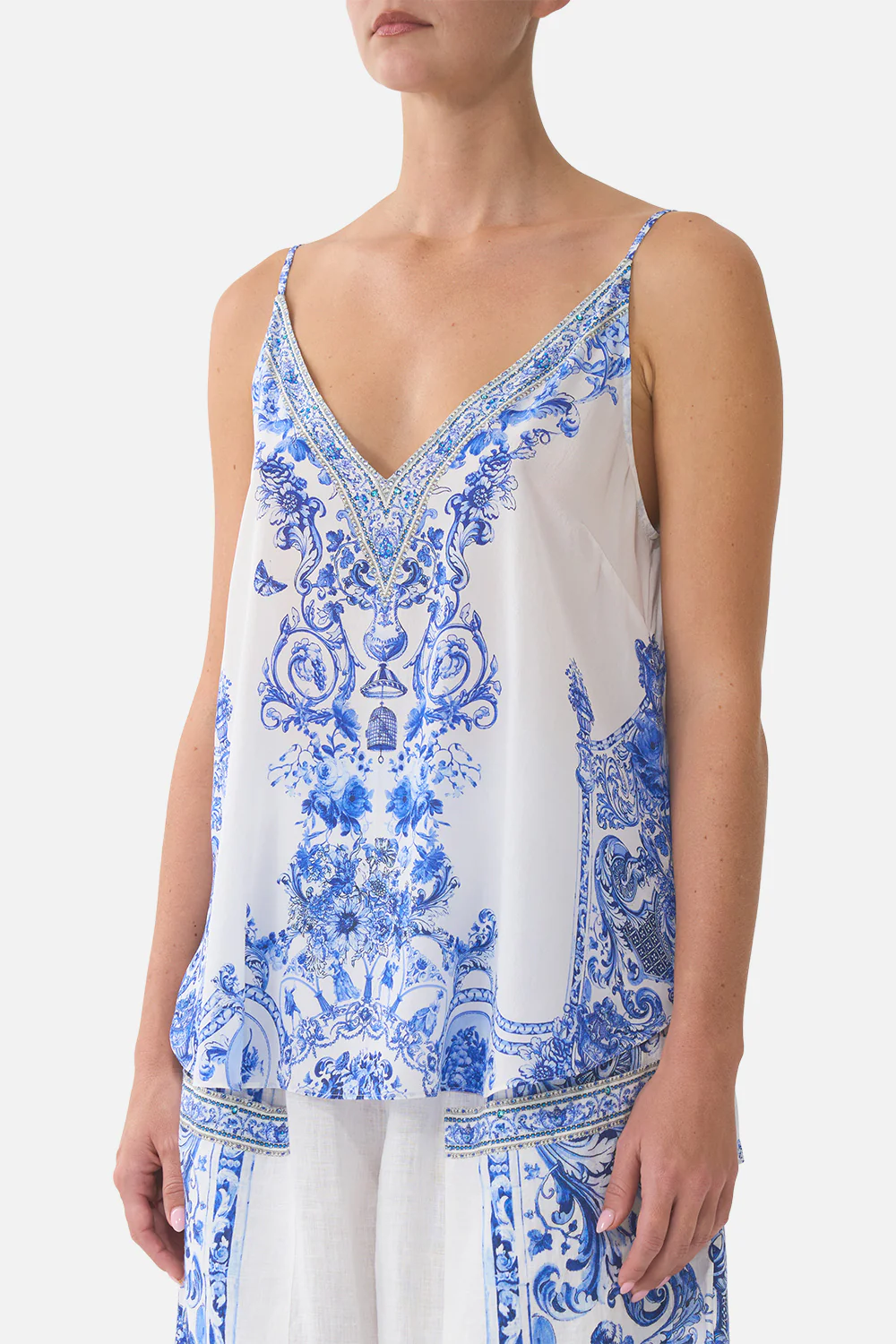 V NECK CAMI CERAMIC PANORAMIC - Image 5