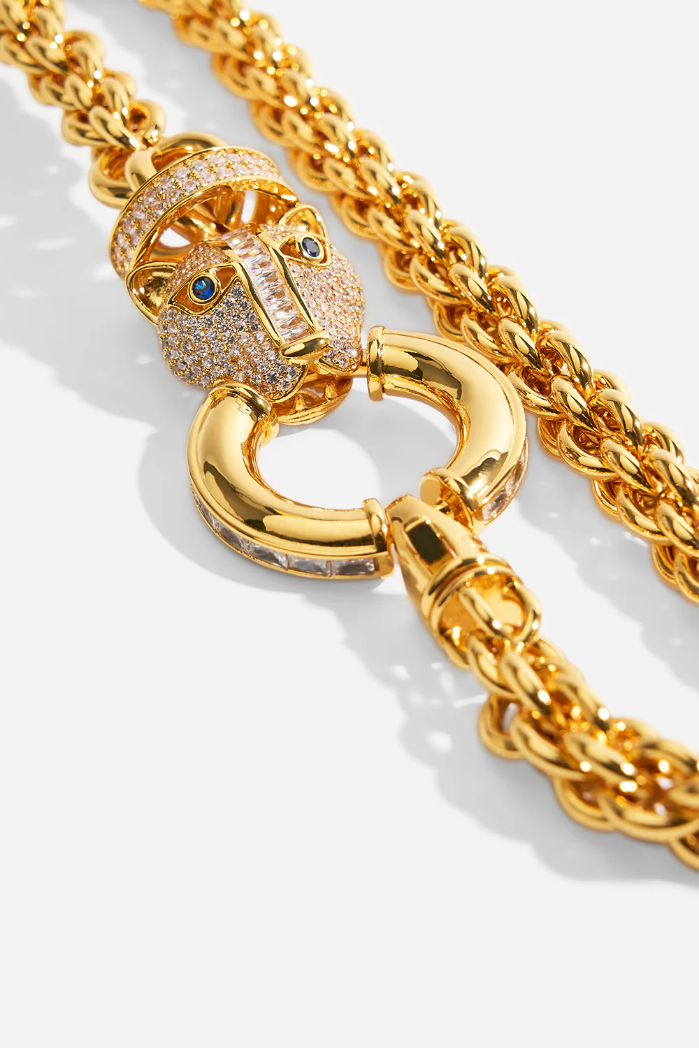SAVAGE BEAUTY CHAIN NECKLACE GOLD - Image 2