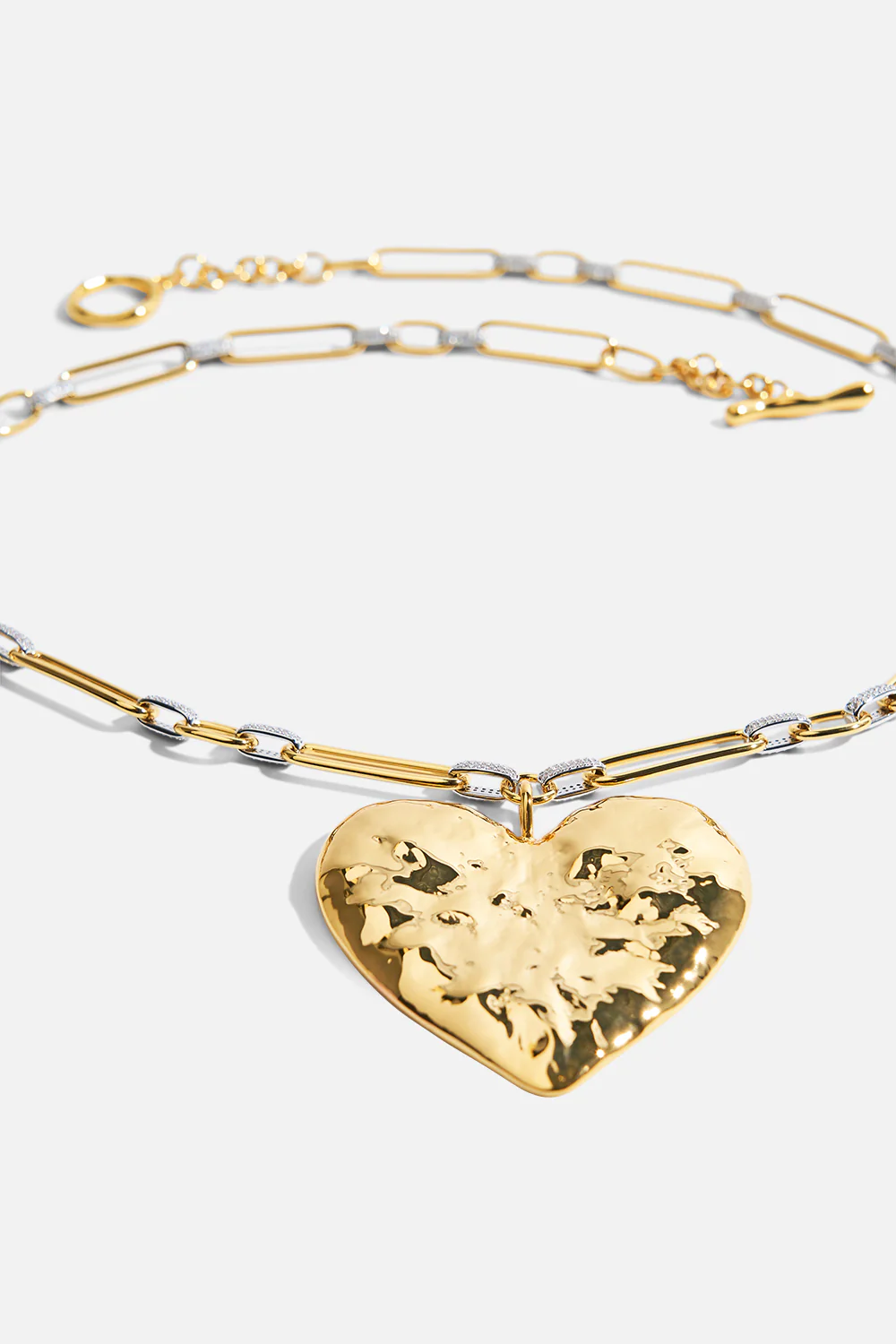 THE HEART STRING QUINTET PENDANT NECKLACE GOLD - Image 2