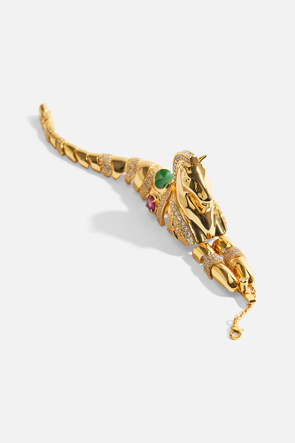 SAVAGE BEAUTY HORSE BRACELET GOLD - Image 3