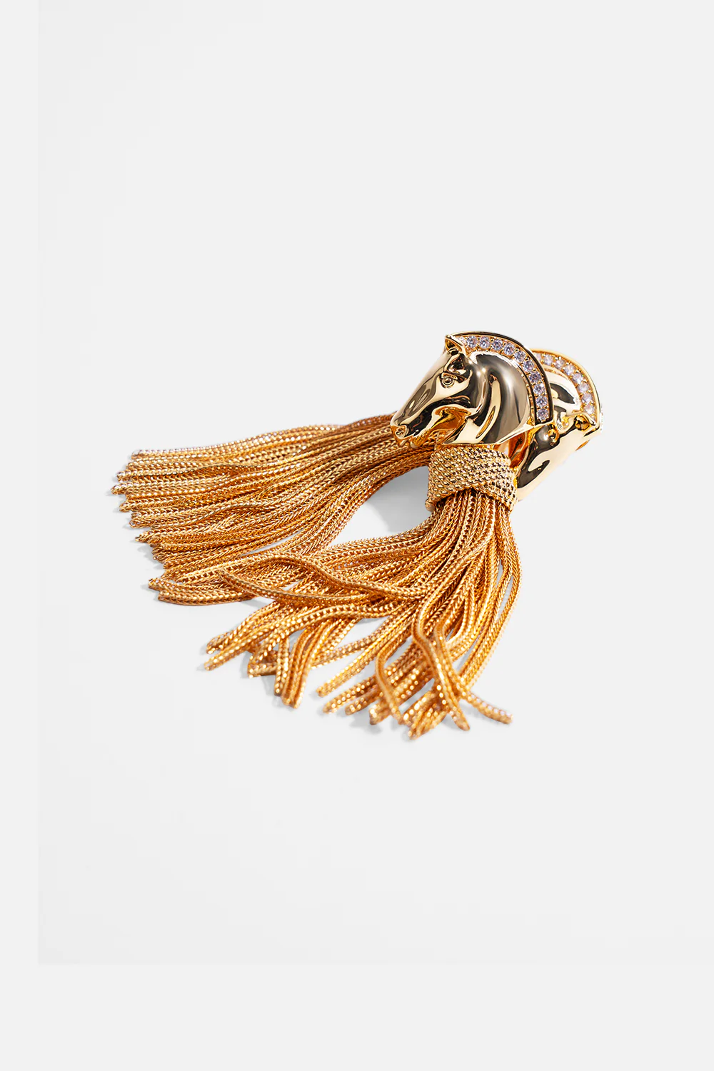 SAVAGE BEAUTY TASSEL EARRINGS GOLD - Image 2