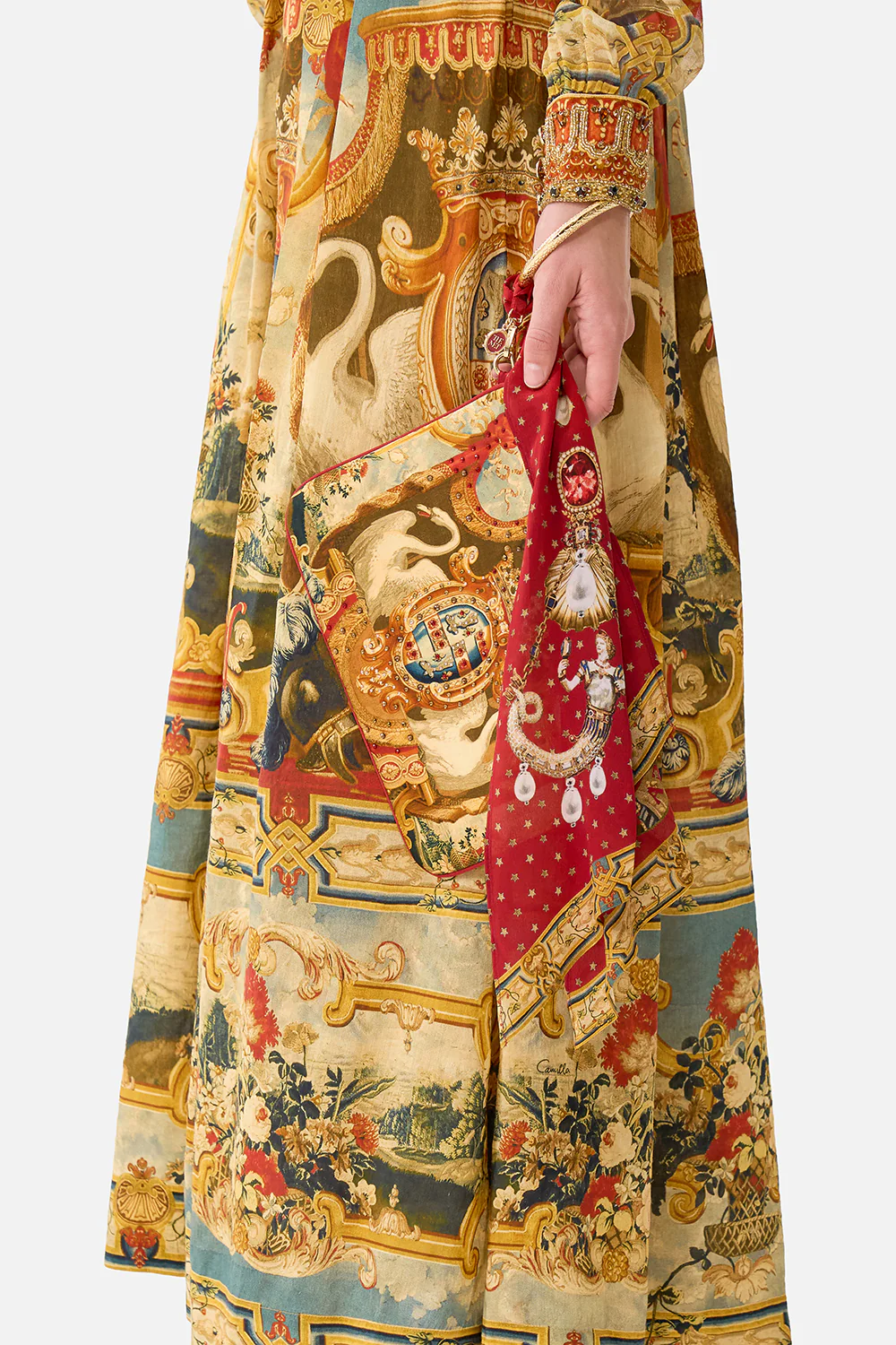 RING SCARF CLUTCH LIFE’S RICH TAPESTRY - Image 5