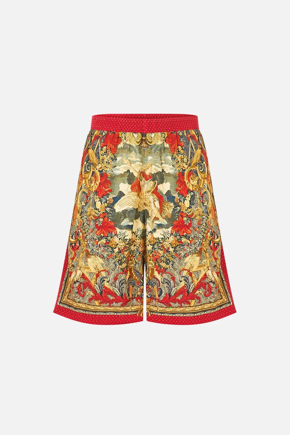 BAGGY LONG WALK SHORT WITH ELASTIC WAIST MEET ME AT THE MET