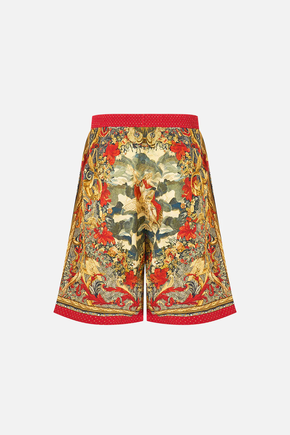 BAGGY LONG WALK SHORT WITH ELASTIC WAIST MEET ME AT THE MET - Image 2