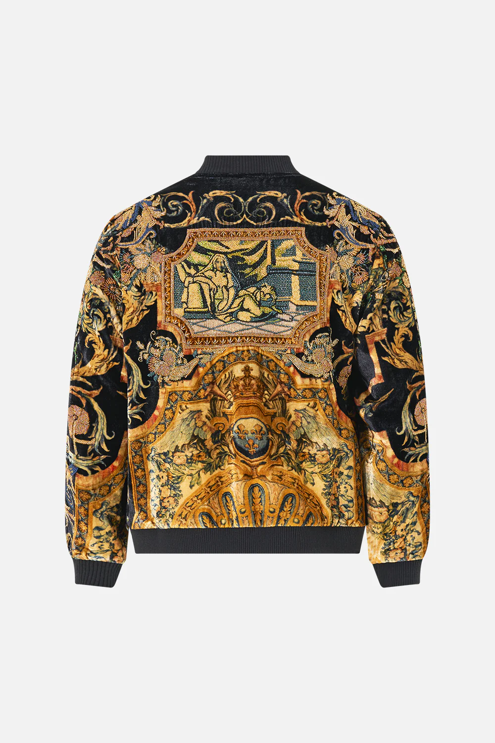 ZIP THROUGH BOMBER JACKET MUSEUM MEMOIRS - Image 2