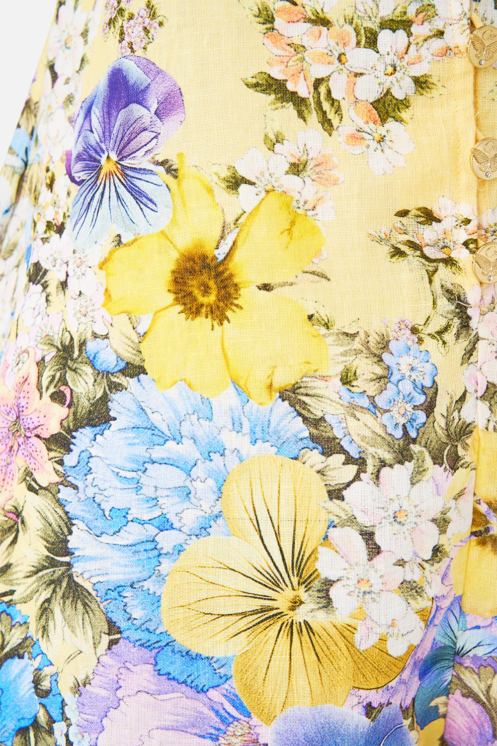 BUTTON FRONT HALTER PLAYSUIT DARLING BUDS - Image 7