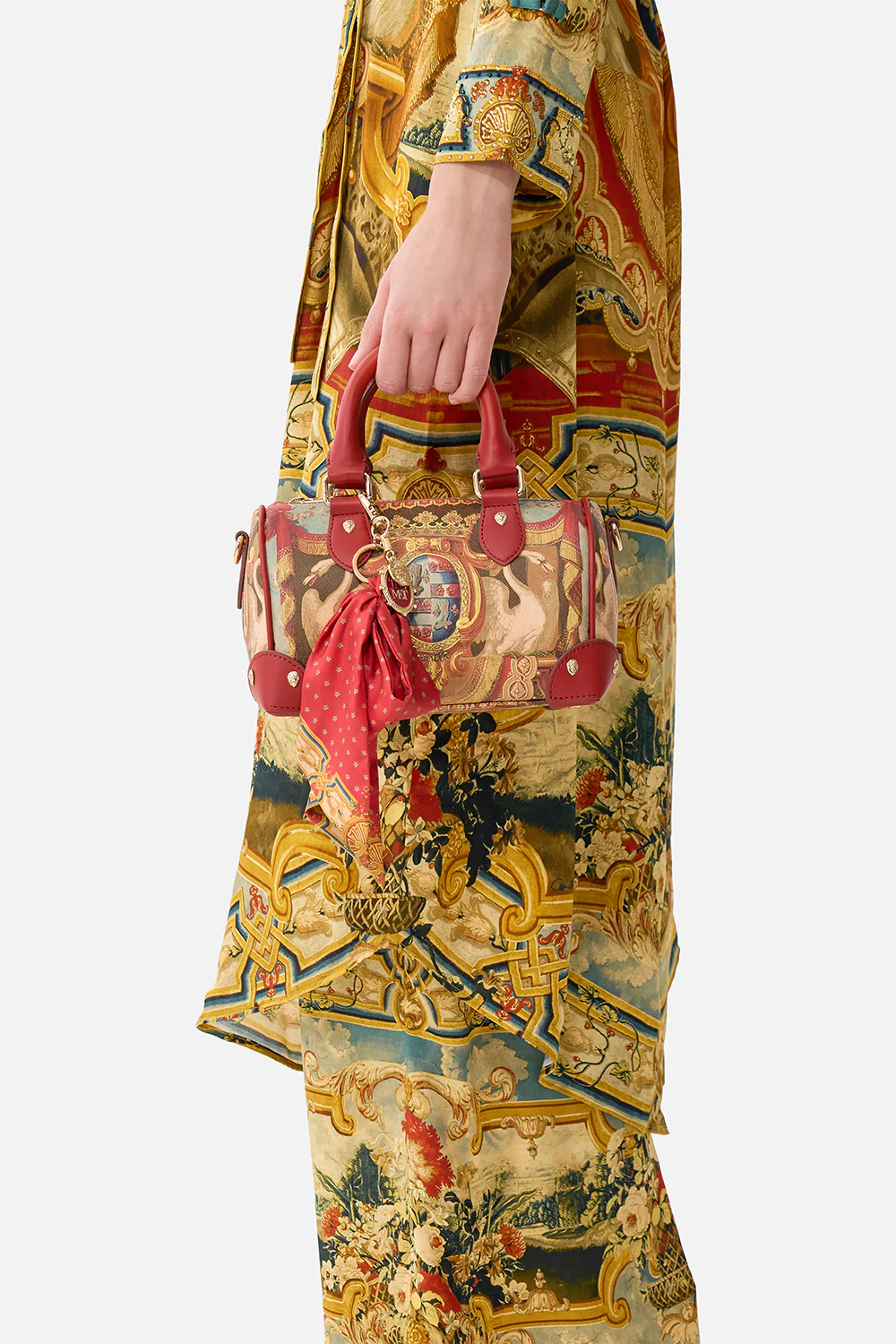 BARREL BAG WITH LEATHER TRIMS LIFE’S RICH TAPESTRY - Image 6